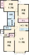 パナシアの間取り画像