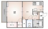 ウエストハイツSの間取り画像