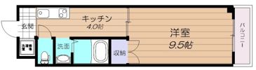 せせら弐番館の間取り画像