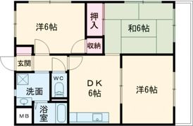 K＆KビルドA棟の間取り画像