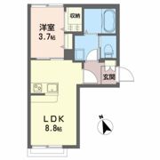 シャーメゾン ルションの間取り画像