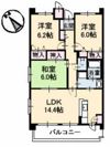 アンソレイユ大町の間取り画像