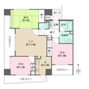 ファミール夕陽ヶ丘学園坂の間取り画像