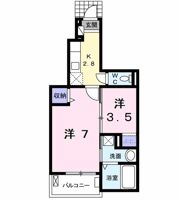 富栄富士見町ヒルズⅡの間取り画像