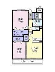 グラン・シャンミリューの間取り画像