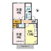 エスペランサ Aの間取り画像