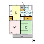 メゾンアジュールの間取り画像