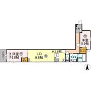 メゾンアーク西新井の間取り画像
