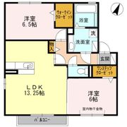 コージィーコート Bの間取り画像