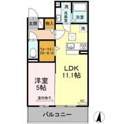 ボナール エヌの間取り画像