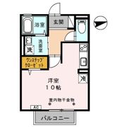 ジュネス清水の間取り画像