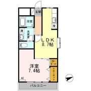 晃耀館の間取り画像