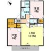 シャルムi B棟の間取り画像
