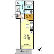 シャルマン彩Ⅱの間取り画像