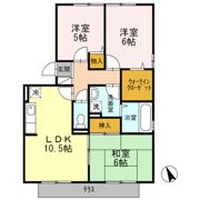 コンフォールⅡ番館の間取り画像