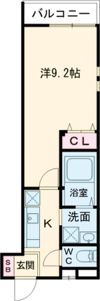 フジパレス岩田町ノースの間取り画像