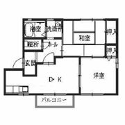 ハーティー黍田の間取り画像