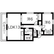コート半田東B棟の間取り画像