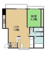 コーポ和の間取り画像