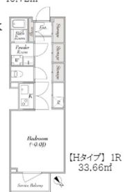 ルミークアン上原の間取り画像