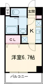 ラグゼ尼崎WESTの間取り画像
