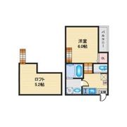 ハーモニーテラス市場木町の間取り画像