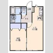 コンフォート楠の間取り画像