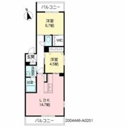 シャーメゾン カルパの間取り画像