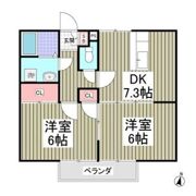 ヴィラ・オトンヌAの間取り画像