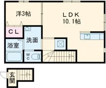 エス・カーサの間取り画像