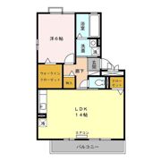 ロジュマン マエバラDEFの間取り画像
