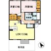 エスポアール メゾン B棟の間取り画像
