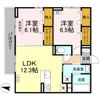 ラフィーネ南蔵王の間取り画像