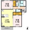 ベルヴィオラ南蔵王の間取り画像