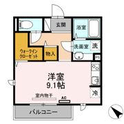 AIcourt曙の間取り画像