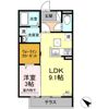 グランディールKの間取り画像