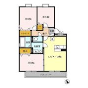グランドール A棟の間取り画像