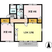 コーアカク B棟の間取り画像