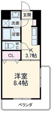 シンシアの間取り画像