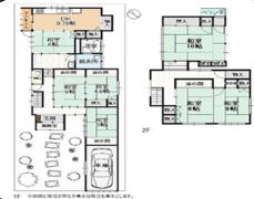 加茂市陣ヶ峰戸建の間取り画像
