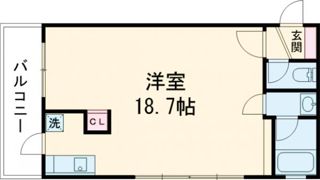 ユーハウス3の間取り画像