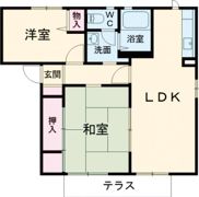 クローバー藤田の間取り画像