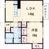 ナチュール弐番館の間取り画像