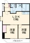 パークシティ諏訪の間取り画像