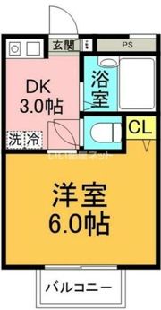 ヒルトップ鶴川の間取り画像