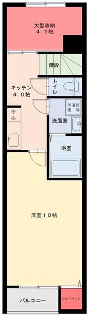 アビタシオン米ヶ袋の間取り画像