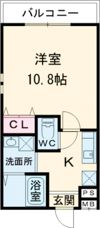 フジパレス小阪Ⅱ番館の間取り画像