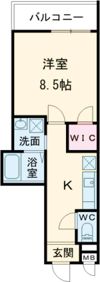 フジパレス日根野Ⅱの間取り画像