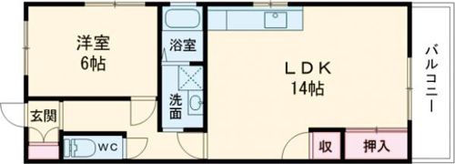メゾン前田の間取り画像