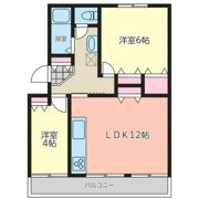 東高森団地6号棟の間取り画像
